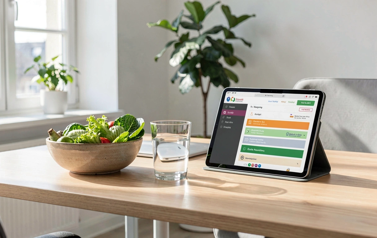 Arbeitsplatz für Ernährungsberatung Hamburg