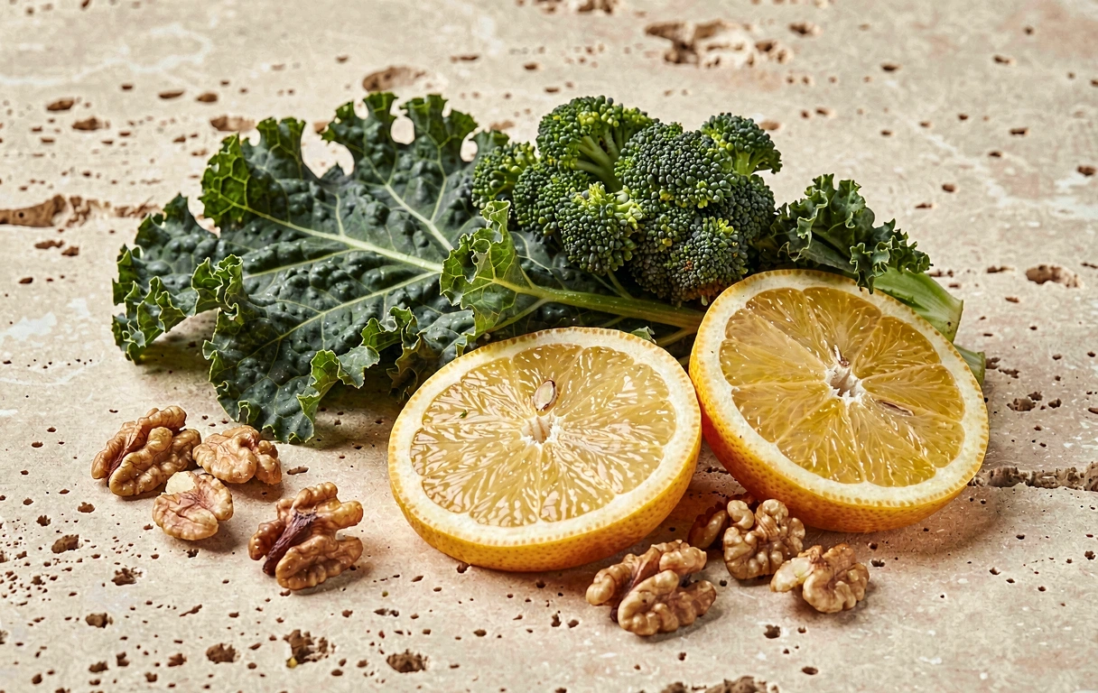 Frische gesunde Zutaten